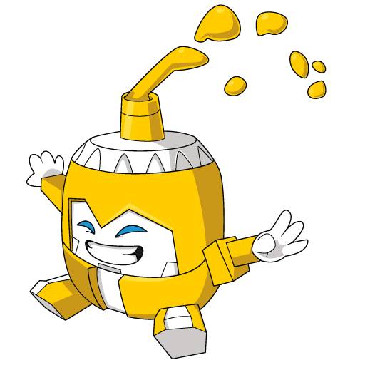 Набор стикеров TRANSFORMERS Botbots для WhatsApp 21