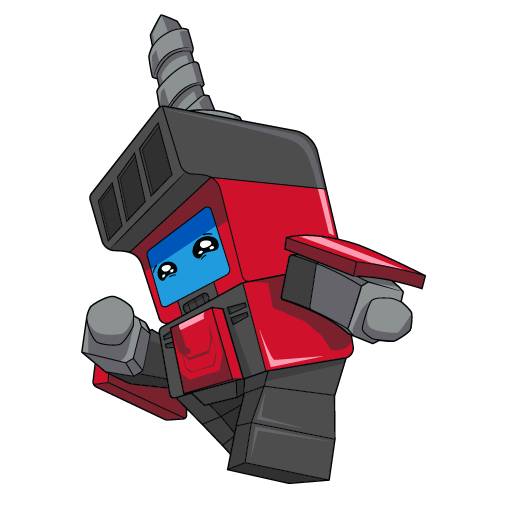 Набор стикеров TRANSFORMERS Botbots для WhatsApp 30