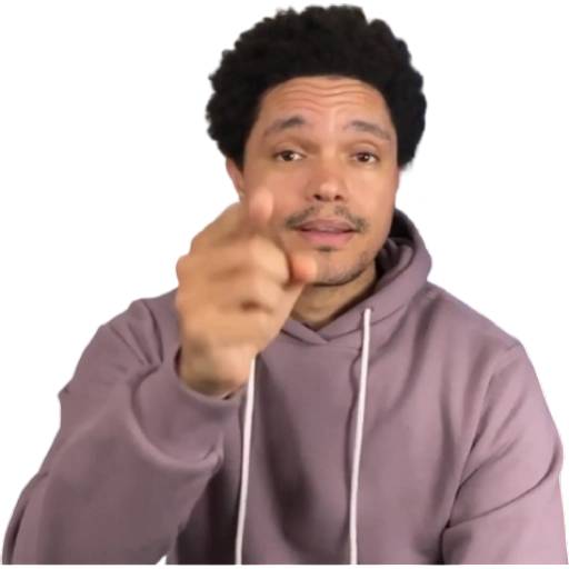 Набор стикеров Trevor Noah - The Daily Show для WhatsApp 18