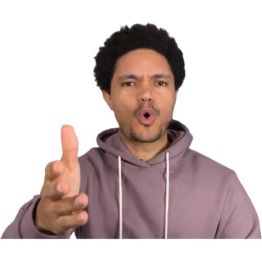 Набор стикеров Trevor Noah - The Daily Show для WhatsApp 19