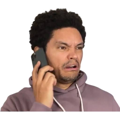 Набор стикеров Trevor Noah - The Daily Show для WhatsApp 20