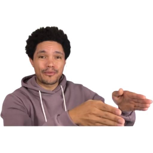 Набор стикеров Trevor Noah - The Daily Show для WhatsApp 26