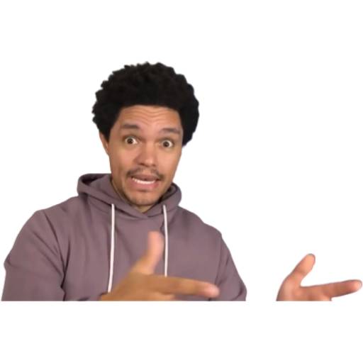 Набор стикеров Trevor Noah - The Daily Show для WhatsApp 27