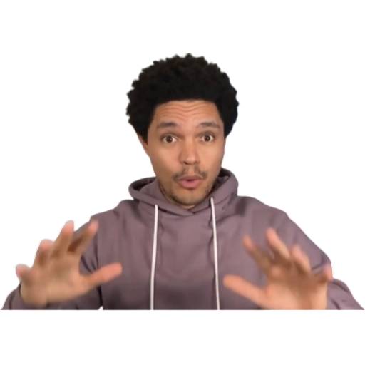 Набор стикеров Trevor Noah - The Daily Show для WhatsApp 28