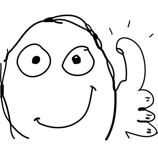 Набор стикеров Troll Face 2 для WhatsApp 1