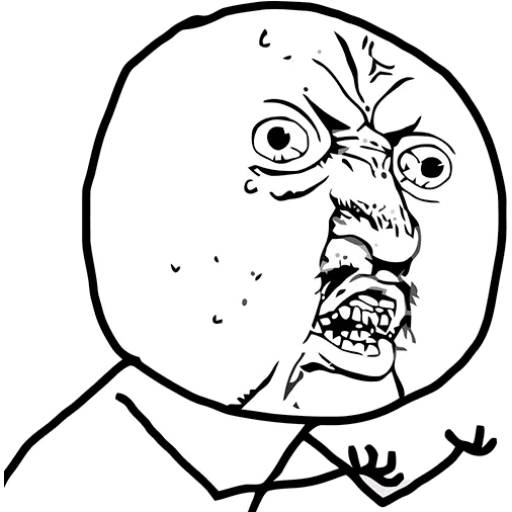 Набор стикеров Troll Face 2 для WhatsApp 16