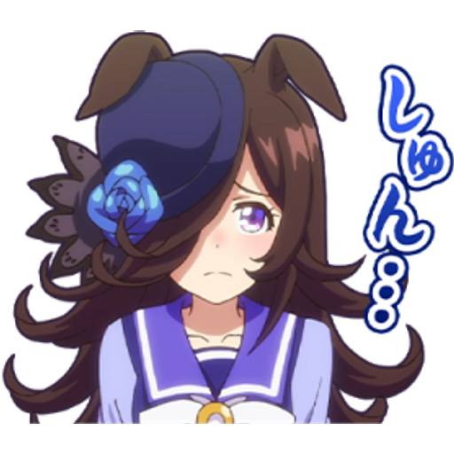 Набор стикеров umas anime для WhatsApp 19