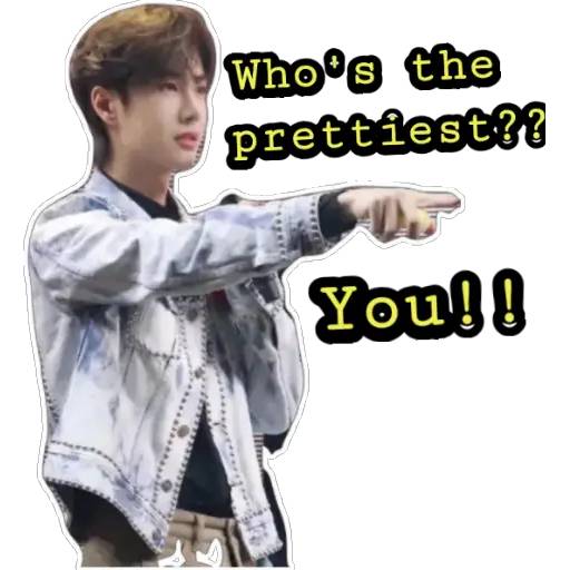 Набор стикеров WangYibo sticky pack_1 для WhatsApp 22