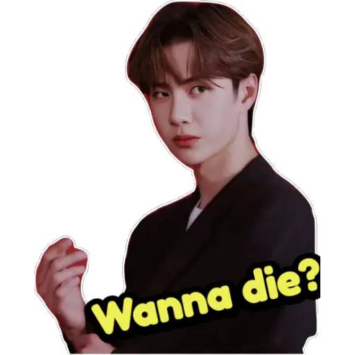 Набор стикеров WangYibo sticky pack_1 для WhatsApp 3