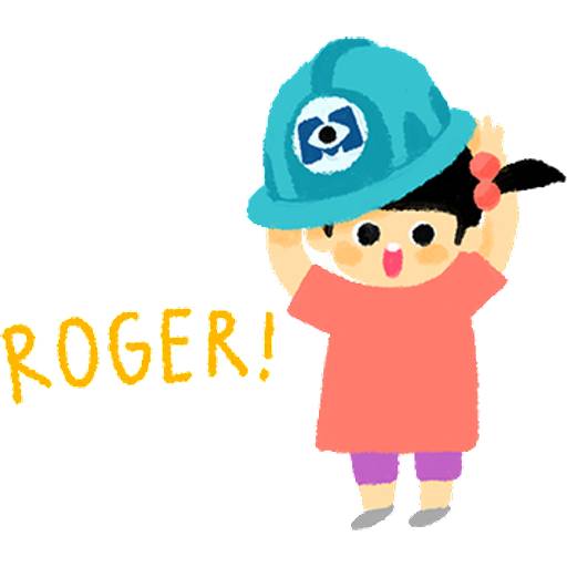 Набор стикеров 【英文】溫馨柔情♪怪獸電力公司 1 для WhatsApp 10