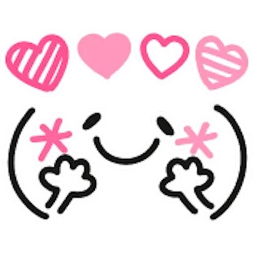 Набор стикеров 🍥(^_-)Caritas kawaii(^_-)🍥by Yessy для WhatsApp 12