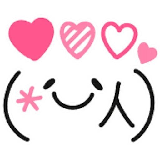 Набор стикеров 🍥(^_-)Caritas kawaii(^_-)🍥by Yessy для WhatsApp 14