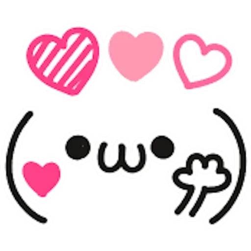 Набор стикеров 🍥(^_-)Caritas kawaii(^_-)🍥by Yessy для WhatsApp 19