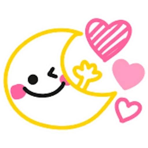 Набор стикеров 🍥(^_-)Caritas kawaii(^_-)🍥by Yessy для WhatsApp 20