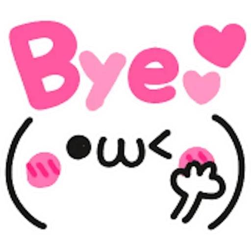 Набор стикеров 🍥(^_-)Caritas kawaii(^_-)🍥by Yessy для WhatsApp 22