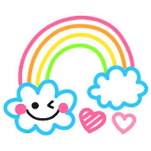 Набор стикеров 🍥(^_-)Caritas kawaii(^_-)🍥by Yessy для WhatsApp 28