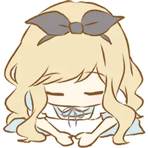 Набор стикеров Alice Emoji для WhatsApp 21