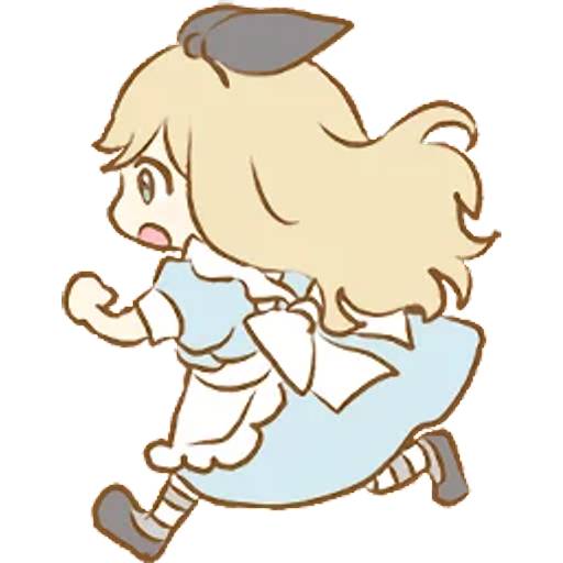 Набор стикеров Alice Emoji для WhatsApp 23