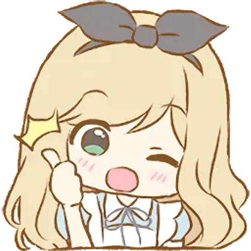 Набор стикеров Alice Emoji для WhatsApp 26