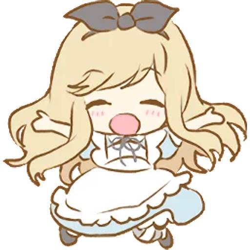 Набор стикеров Alice Emoji для WhatsApp 29