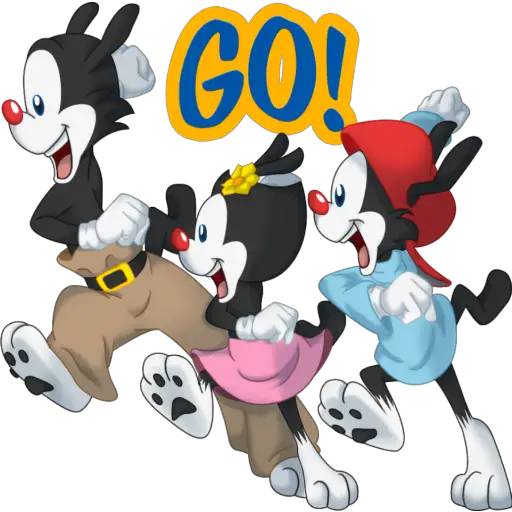 Набор стикеров Animaniacs II для WhatsApp 1