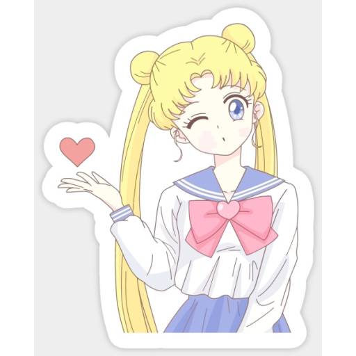 Набор стикеров anime 3 для WhatsApp 1