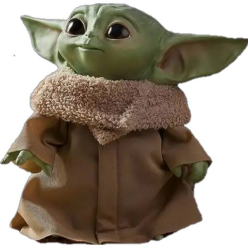 Набор стикеров BABY YODA для WhatsApp 1