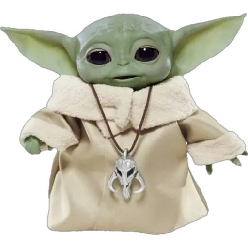 Набор стикеров BABY YODA для WhatsApp 23