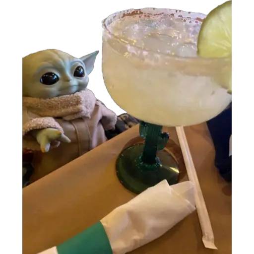 Набор стикеров BABY YODA для WhatsApp 26