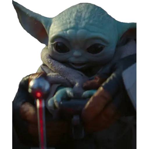 Набор стикеров BABY YODA для WhatsApp 27