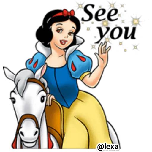 Набор стикеров 🕍Blanca Nieves🕍 для WhatsApp 1