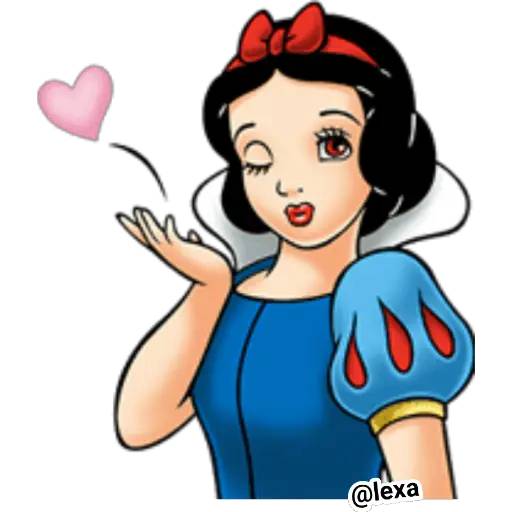 Набор стикеров 🕍Blanca Nieves🕍 для WhatsApp 12