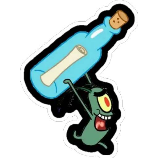 Набор стикеров Bob Esponja для WhatsApp 22