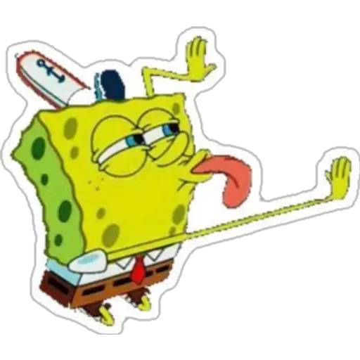 Набор стикеров Bob Esponja для WhatsApp 24