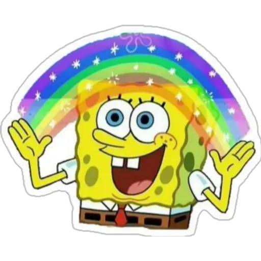 Набор стикеров Bob Esponja для WhatsApp 28