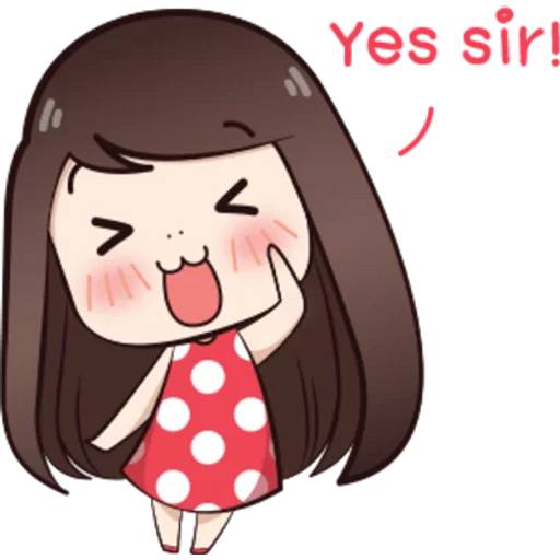 Набор стикеров Boobib Cute v1 для WhatsApp 1