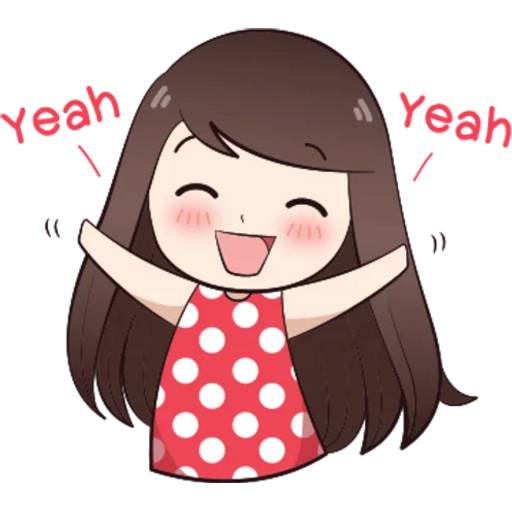 Набор стикеров Boobib Cute v1 для WhatsApp 11