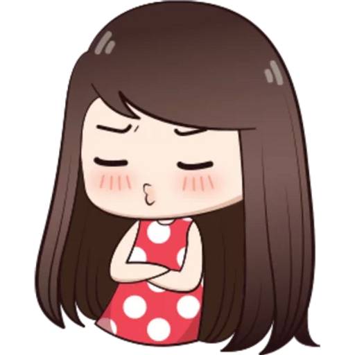 Набор стикеров Boobib Cute v1 для WhatsApp 13