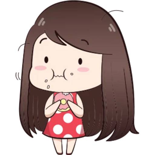 Набор стикеров Boobib Cute v1 для WhatsApp 19