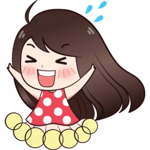 Набор стикеров Boobib Cute v1 для WhatsApp 2