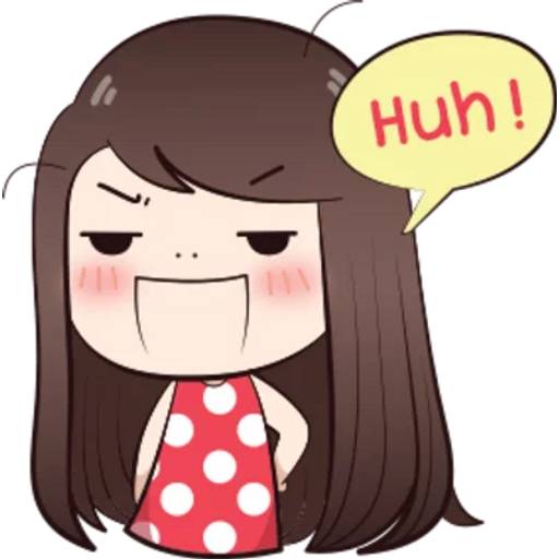 Набор стикеров Boobib Cute v1 для WhatsApp 20