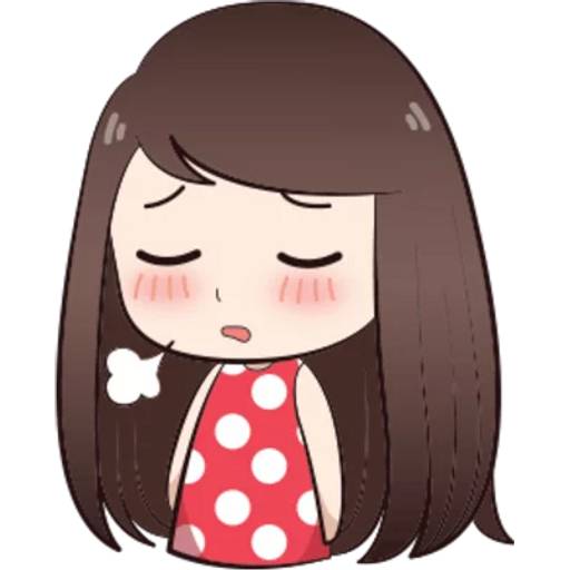 Набор стикеров Boobib Cute v1 для WhatsApp 23