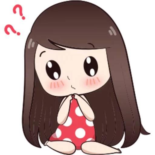 Набор стикеров Boobib Cute v1 для WhatsApp 24