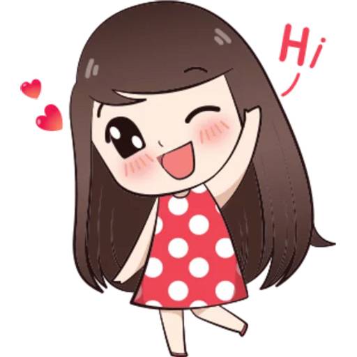 Набор стикеров Boobib Cute v1 для WhatsApp 27