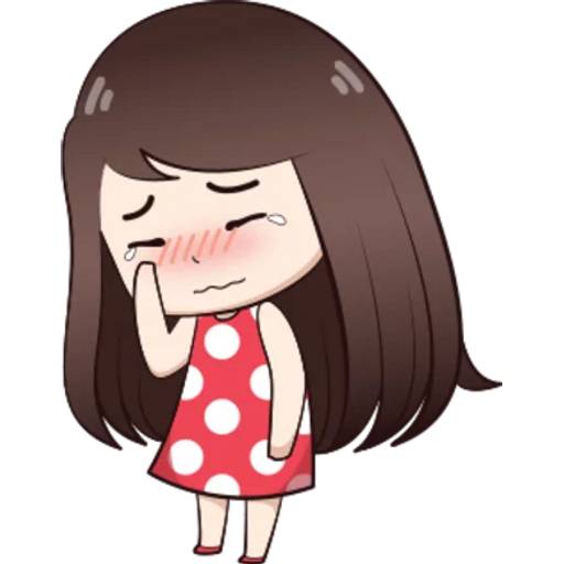 Набор стикеров Boobib Cute v1 для WhatsApp 29