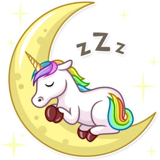 Набор стикеров BornToBeUnicorn для WhatsApp 10