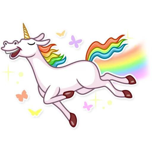 Набор стикеров BornToBeUnicorn для WhatsApp 12