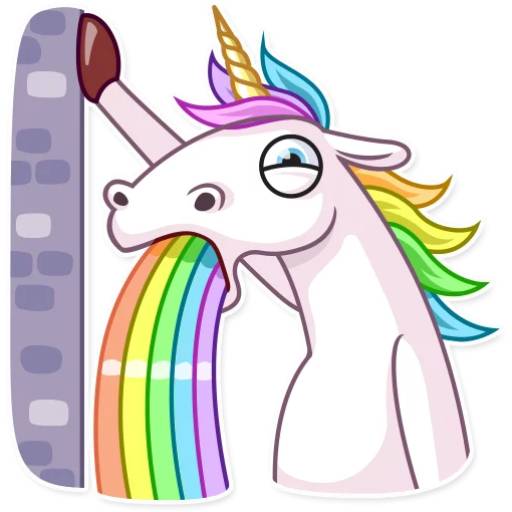 Набор стикеров BornToBeUnicorn для WhatsApp 13
