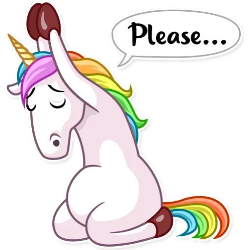Набор стикеров BornToBeUnicorn для WhatsApp 22