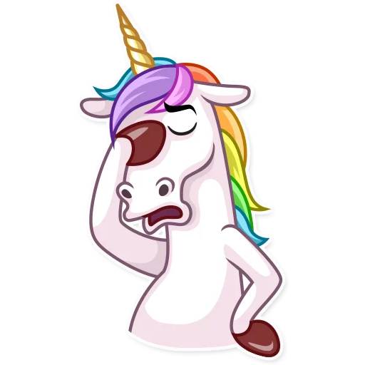 Набор стикеров BornToBeUnicorn для WhatsApp 27